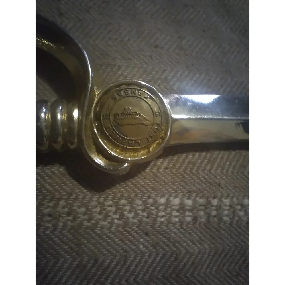 Vintage Fort Larned Kansas Letter Opener Military Frontier Fort Souvenir